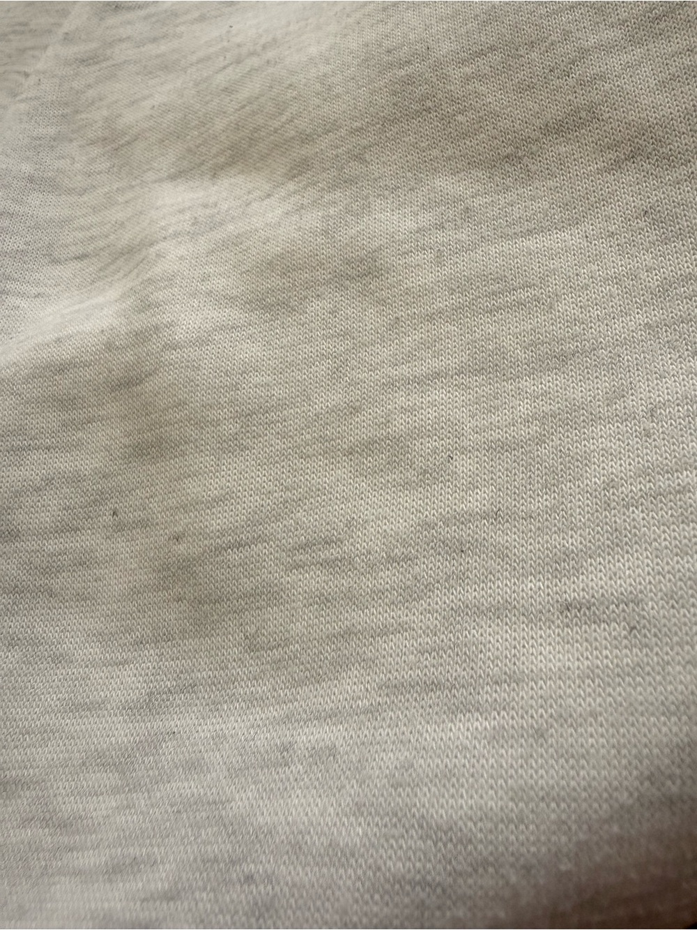 Grey stretch fleece sweatpants - Picture 4 of 4
